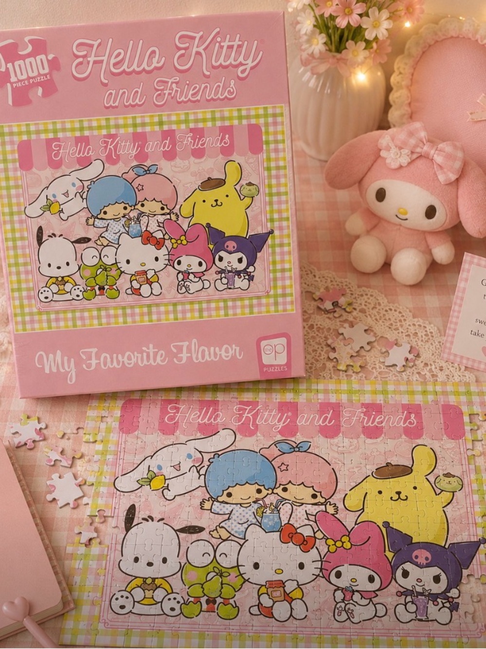 Hello Kitty and Friends 1000 Piece Puzzle